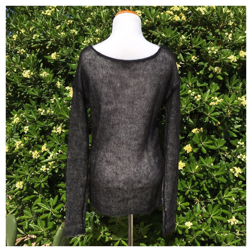 THEORY BLACK SWEATER - Picture 7 of 8